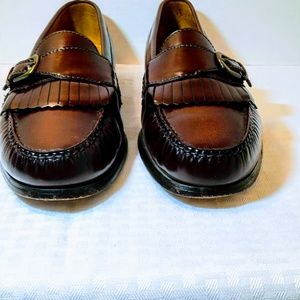 cole haan pinch buckle loafer mahogany